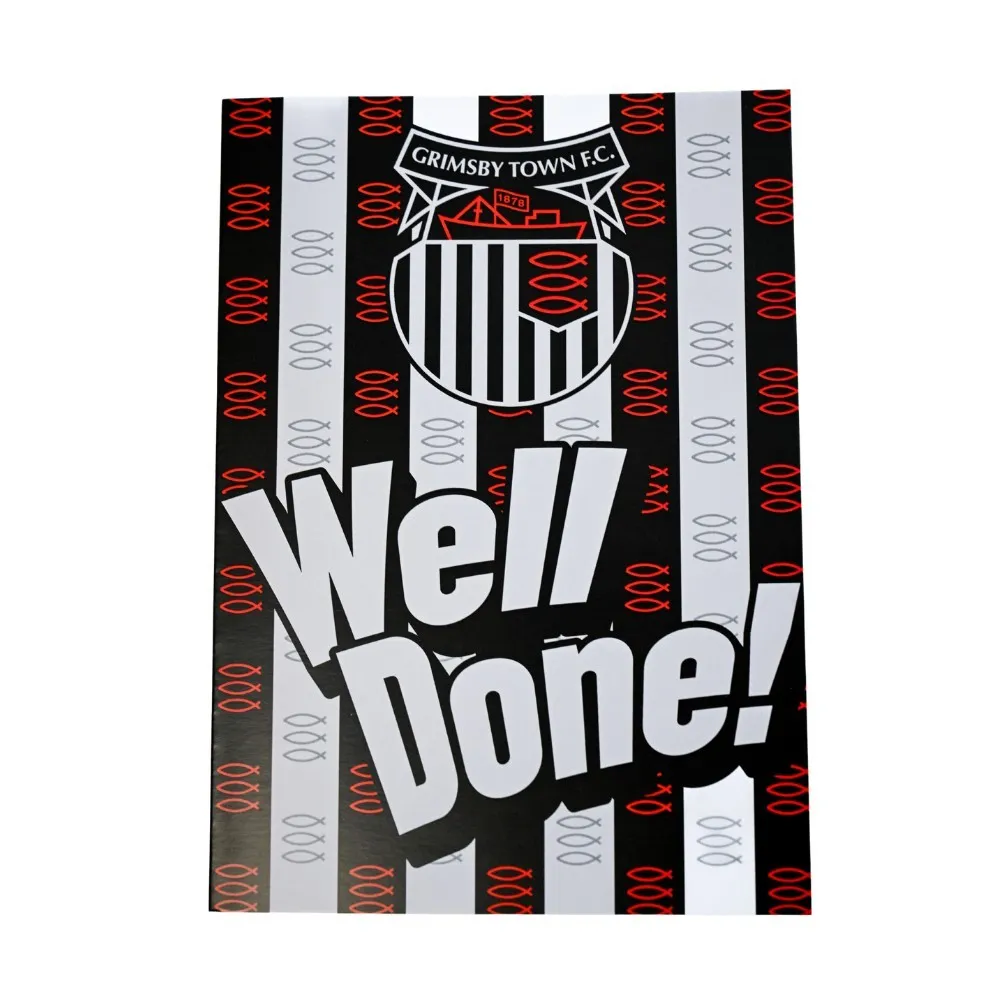 GTFC Crested Well Done Card