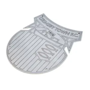 GTFC Metal Plaque