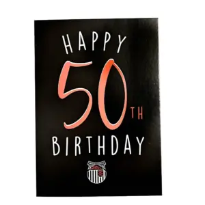 Happy 50th Birthday Card