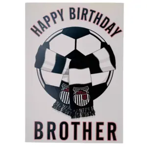 Happy Birthday Brother Card