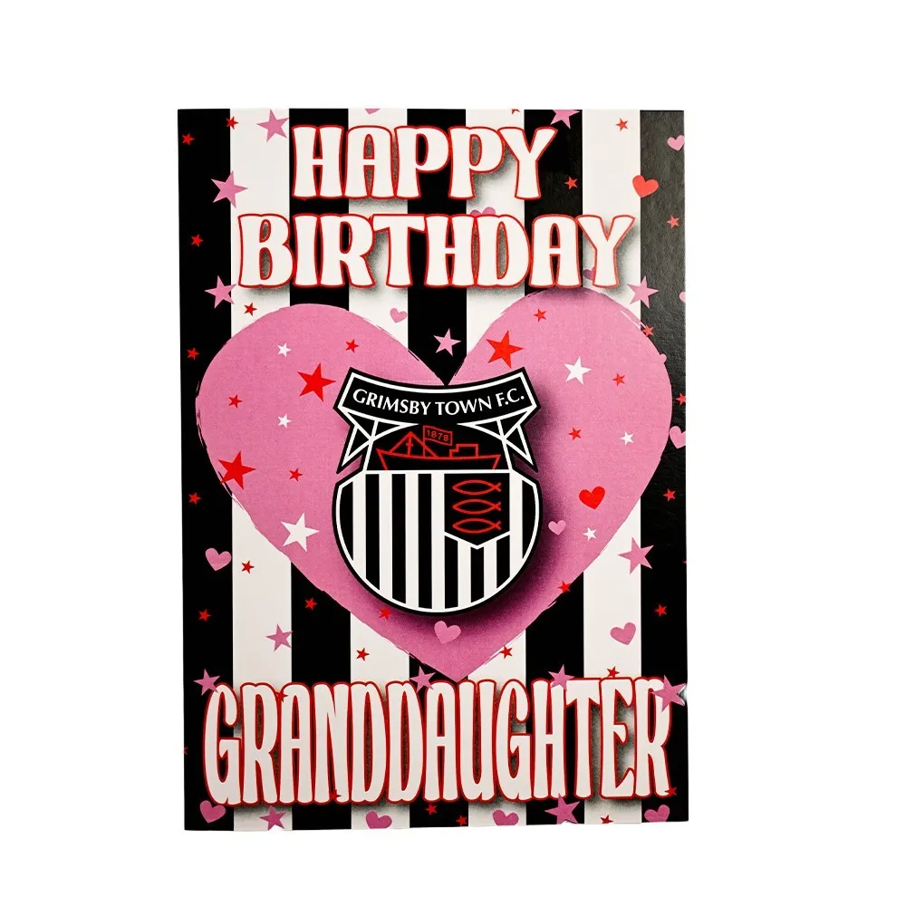 Happy Birthday Granddaughter Card