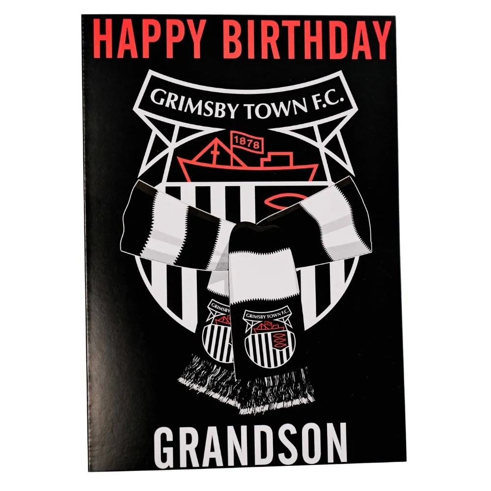 Happy Birthday Grandson Card