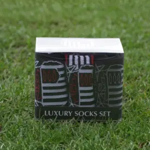 Luxury Socks (3 Pairs) Boxed