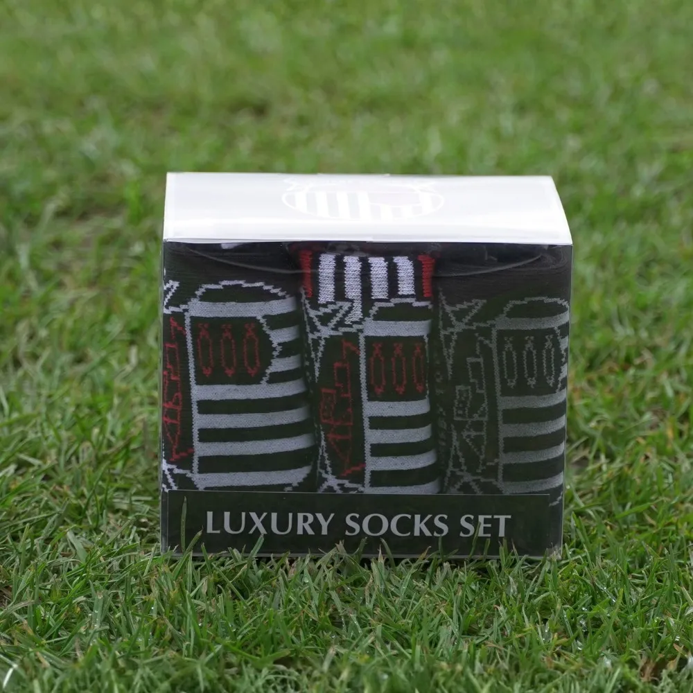Luxury Socks (3 Pairs) Boxed