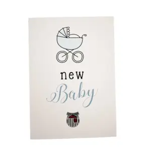 New Baby Blue Card