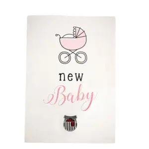 New Baby Pink Card