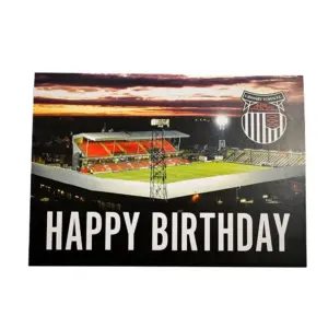 Stadium Birthday Card