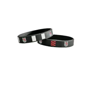 Twin (2) Pack Silicon Wristbands