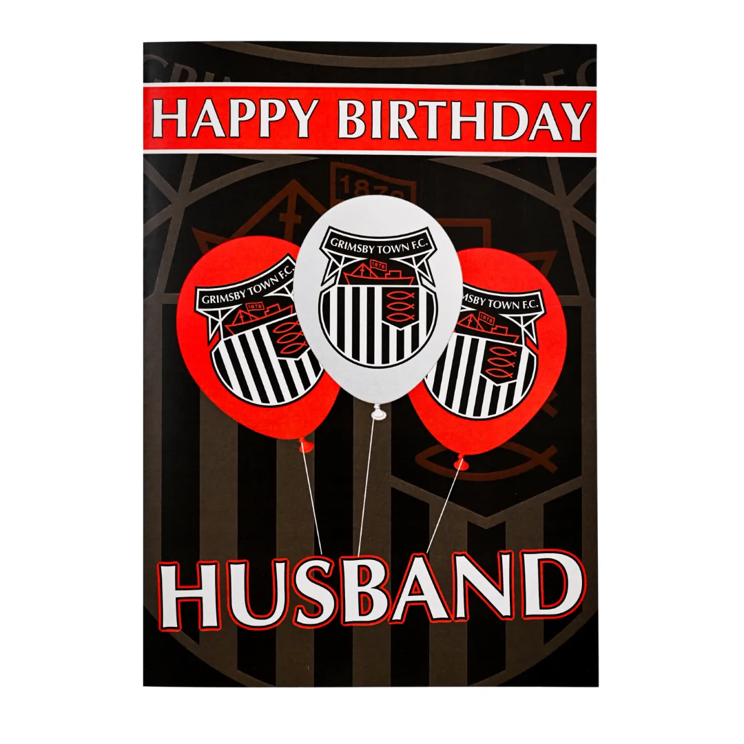 Happy Birthday Husband Card