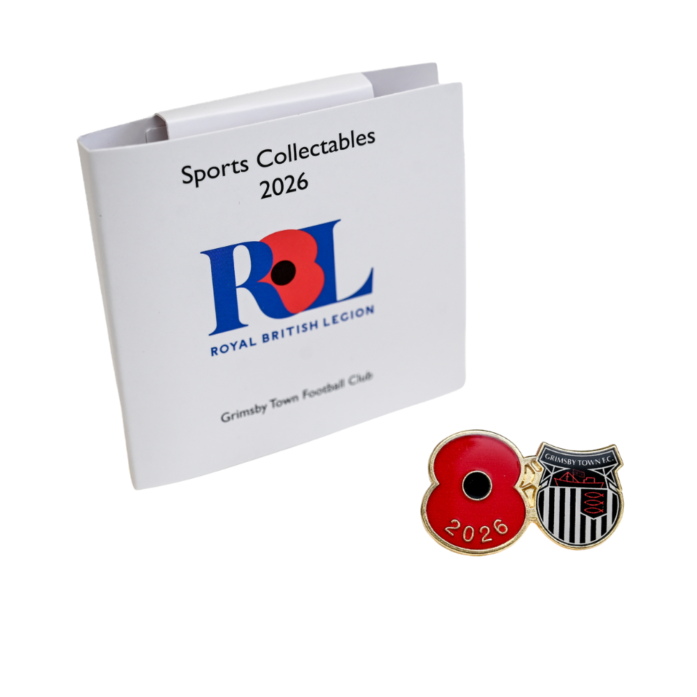 2026 Royal British Legion GTFC Crested Poppy Pin Badge